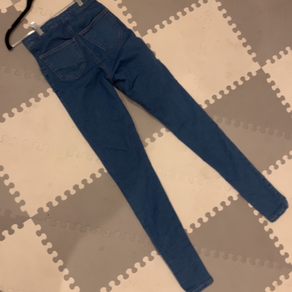 TALL Topshop Joni Super High Waisted Skinny Jeans - Picture 7 of 7